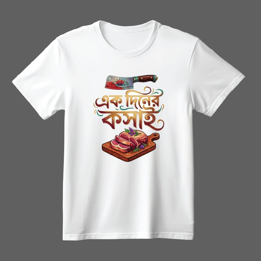 Koshai T-Shirt ঈদুল আযহার কসাই টি-শার্ট